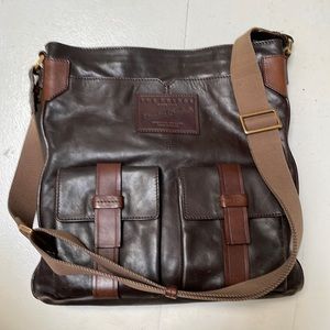 Vintage The Bridge leather messenger bag